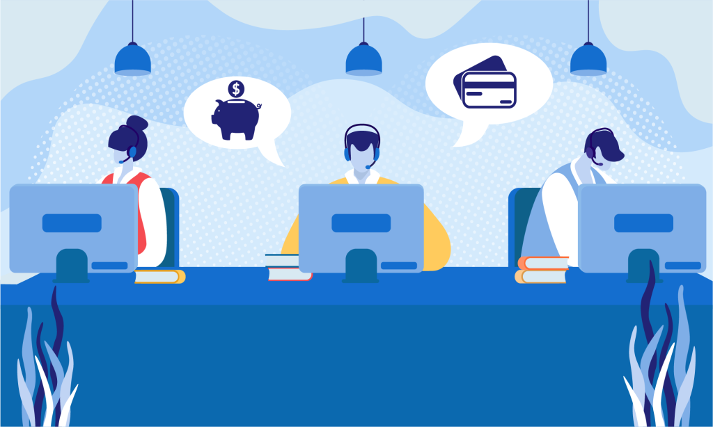 ทีมงาน Contact Center ให้บริการลูกค้าผ่านหลายช่องทาง